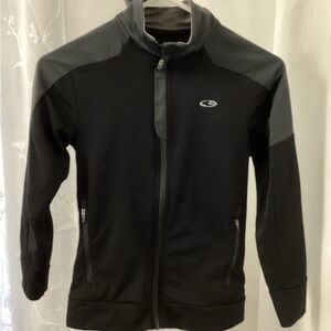 Champion Duo Dry Boy’s  Black Full-Zip Jacket Size Medium (8-10)
